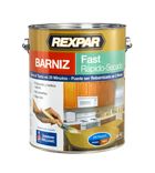 REXPAR  BARNIZ FAST RAPIDO SECADO SATINADO 1 LITRO