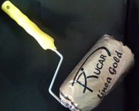 RODILLO DORADO 50mm GOLD  10cm