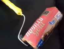 RODILLO DORADO 50mm GOLD 22cm