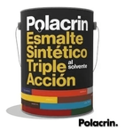 ESMALTE TRIPLE ACCION SATINADO POLACRIN 1LT