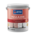 NOVACOR ESMALTE PARA AZULEJOS AL AGUA BLANCO 4LTS