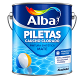 PILETAS CAUCHO CLOR. Celest Profundo ALBA 20 LITROS
